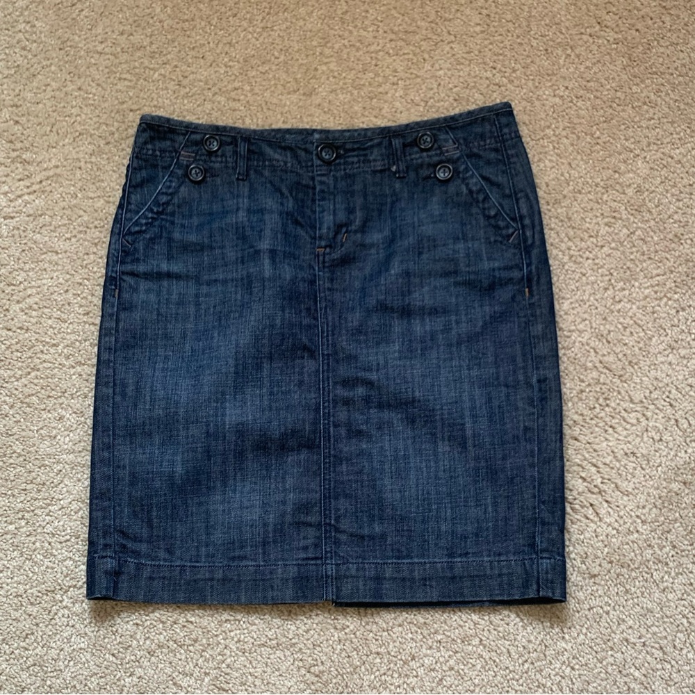 Gap denim skirt